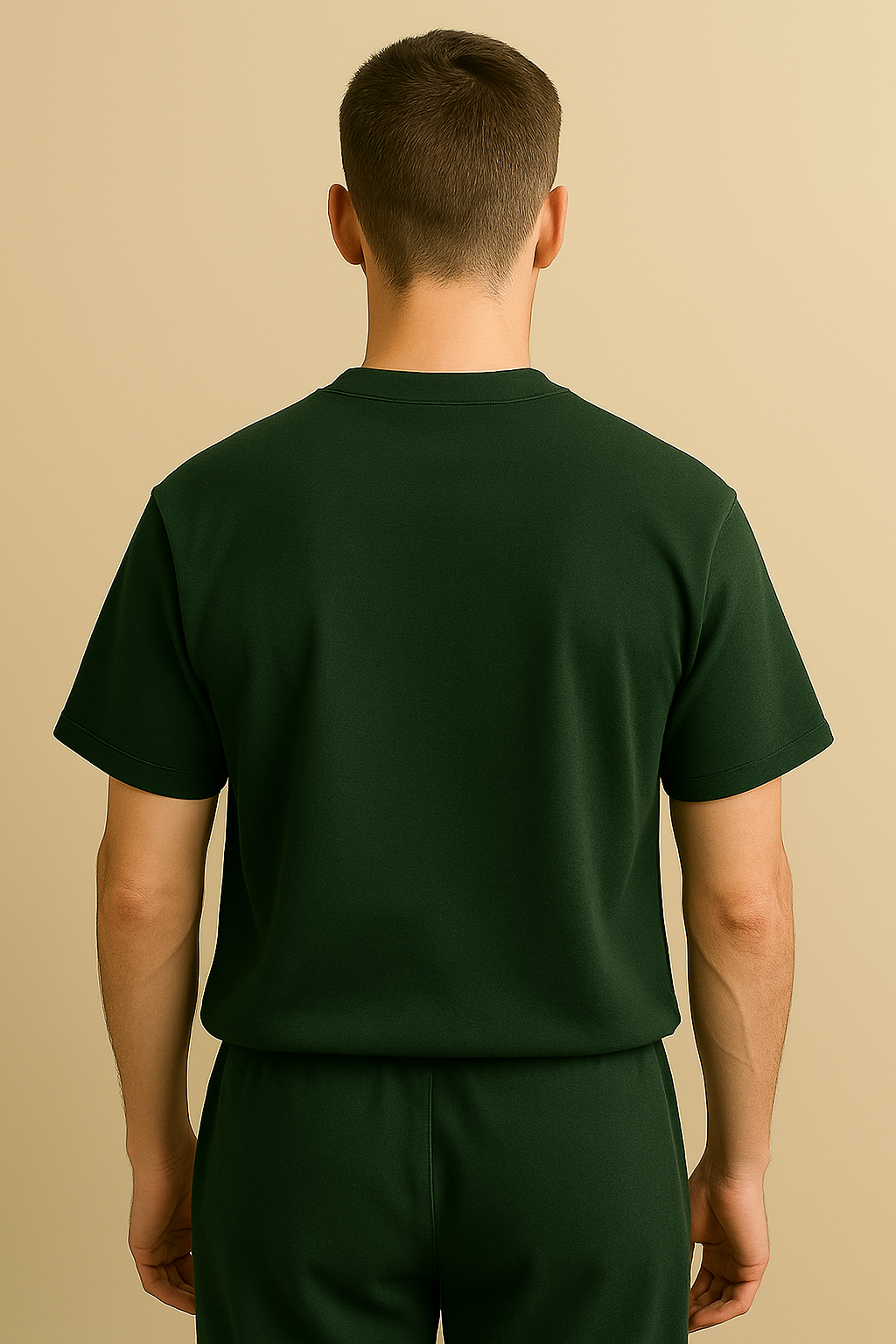 100% Bio-Hanf T-Shirt mit aufgesticktem Logo