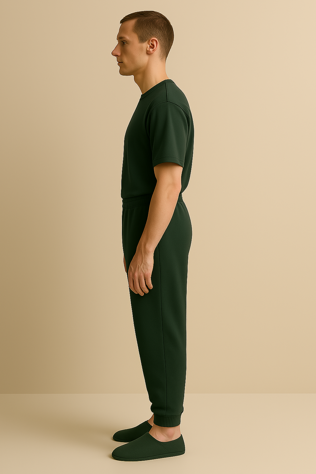 100% Bio-Hanf T-Shirt mit aufgesticktem Logo