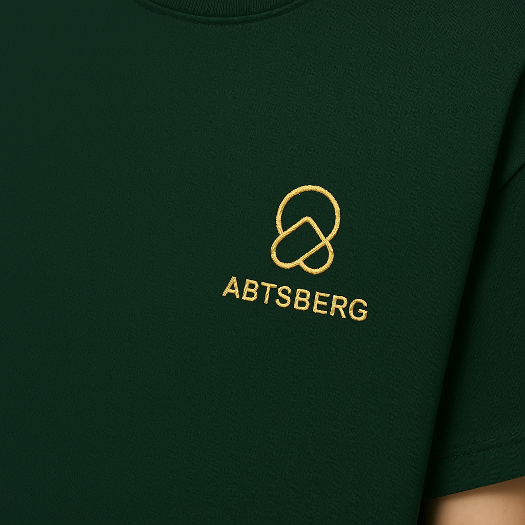 100% Bio-Hanf T-Shirt mit aufgesticktem Logo