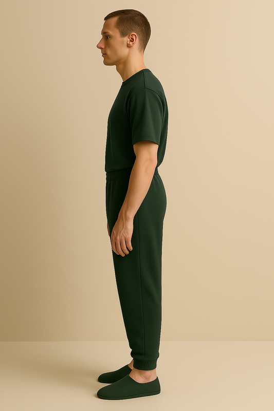 100% Bio-Hanf T-Shirt mit aufgesticktem Logo